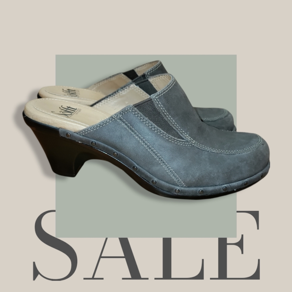 Sofft brand clogs! Size 6.5! Brown 🤎